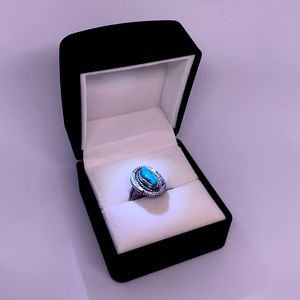 Size 6 turquoise ring